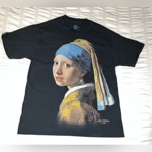 Urban Outfitter’s Size Medium “Girl With the Pearl Earring” T Shirt